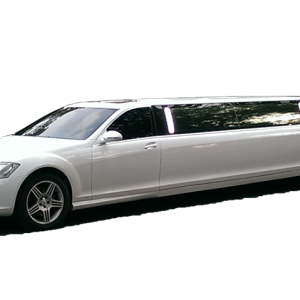 Лимузин Mercedes-Benz W221,  белый